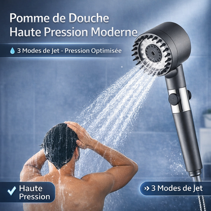 Pommeau de douche haute pression – Transformez votre douche en un moment spa relaxant